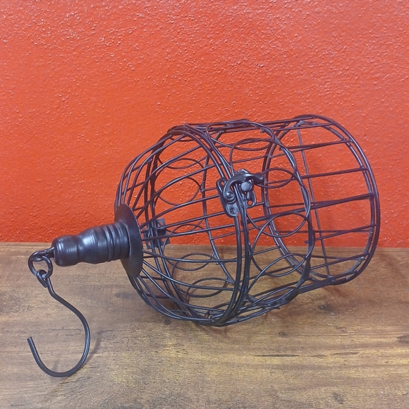 Hanging Metal Birdcage Candle Holder Lantern Home Decor, 6x10" - Picture 6 of 8